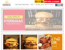 Tablet Screenshot of burger-inc.com